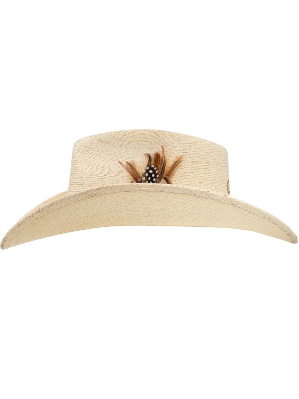 LANEY WILSON CHARLIE 1 HORSE WOMEN'S STRAW "ROAD RUNNER" COWBOY HAT Size M NWT - Picture 4 of 16